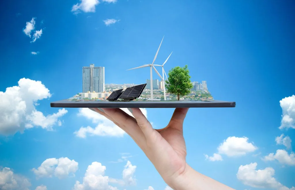 Energy from the Sun for a cleaner environment.