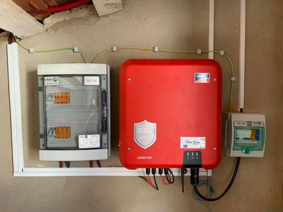Compact Solar System in Almancil: 10 Panels with SMA Inverter